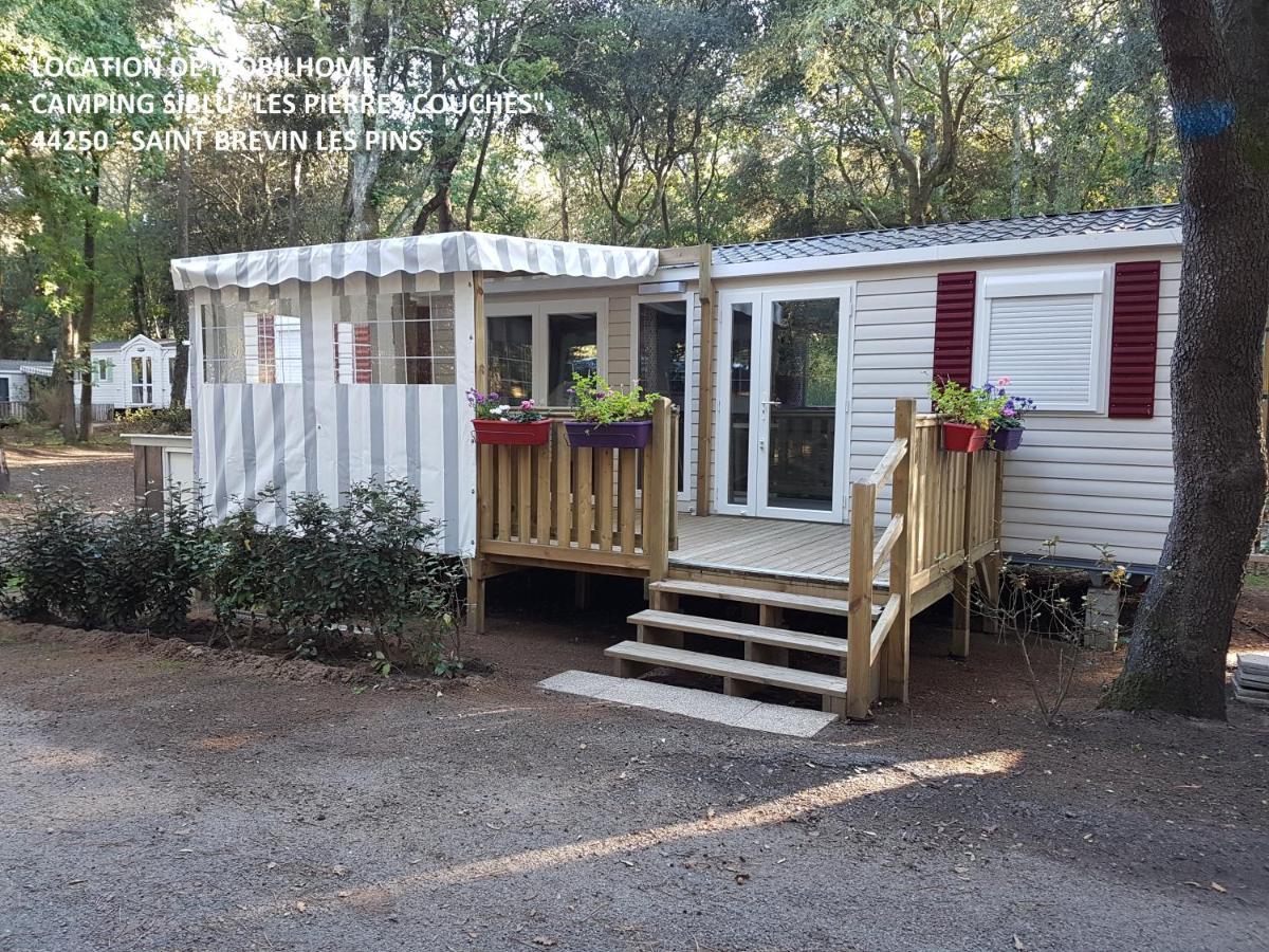 Agreable Mobilhome 6 - 8 Places 圣布里文莱丝皮恩 外观 照片
