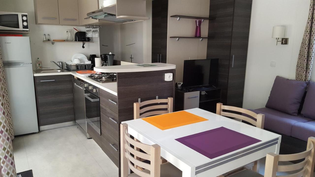 Agreable Mobilhome 6 - 8 Places 圣布里文莱丝皮恩 外观 照片